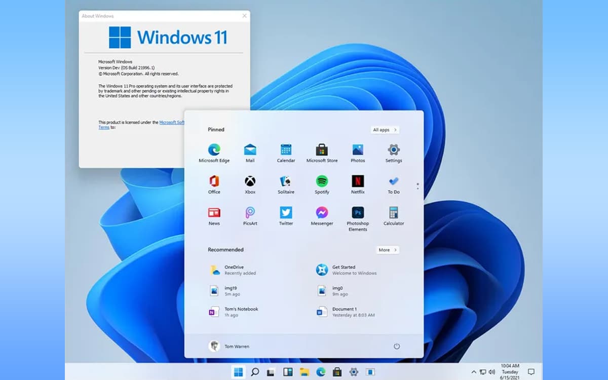 Windows 11 Concept